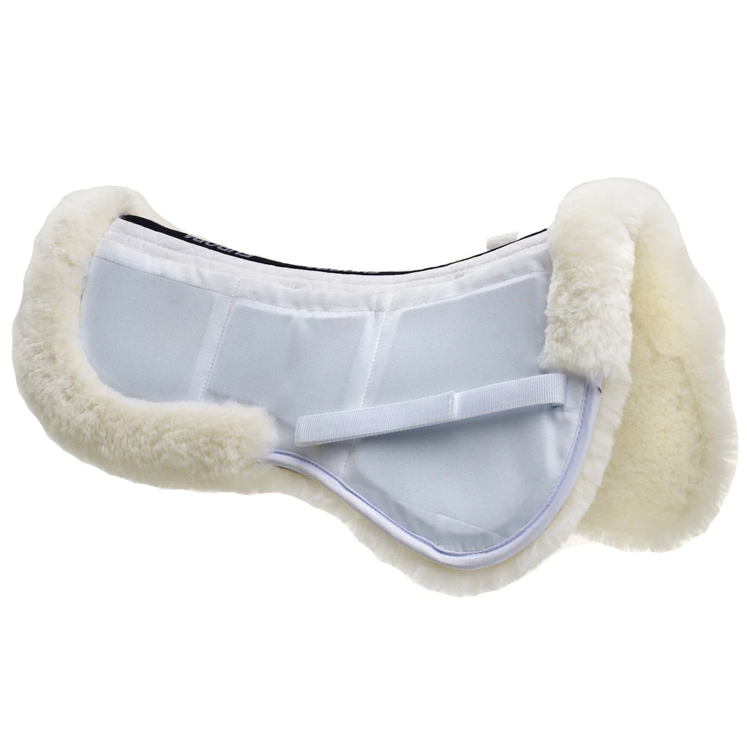Outlet ❤️ English Riding Supply Ovation Europa Sheepskin 6-Shim Half Pad Saddle Pads & Fittings ✨ 3 English Riding Supply Ovation Europa Sheepskin 6-Shim Half Pad Saddle Pads & Fittings