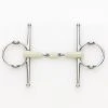 English Riding Supply Horse Bits Happy Mouth Full Cheek Gag Double Jointed Mouth Bit