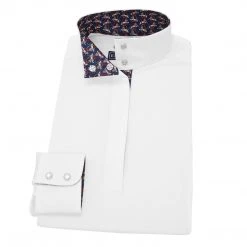 Essex Classics Ladies "Lions" Talent Yarn Straight Collar Long Sleeve Show Shirt Show Shirts