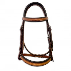 Coupon 👍 Edgewood 5/8" Plain Raised Padded Bridle 🤩 5 Edgewood 5/8