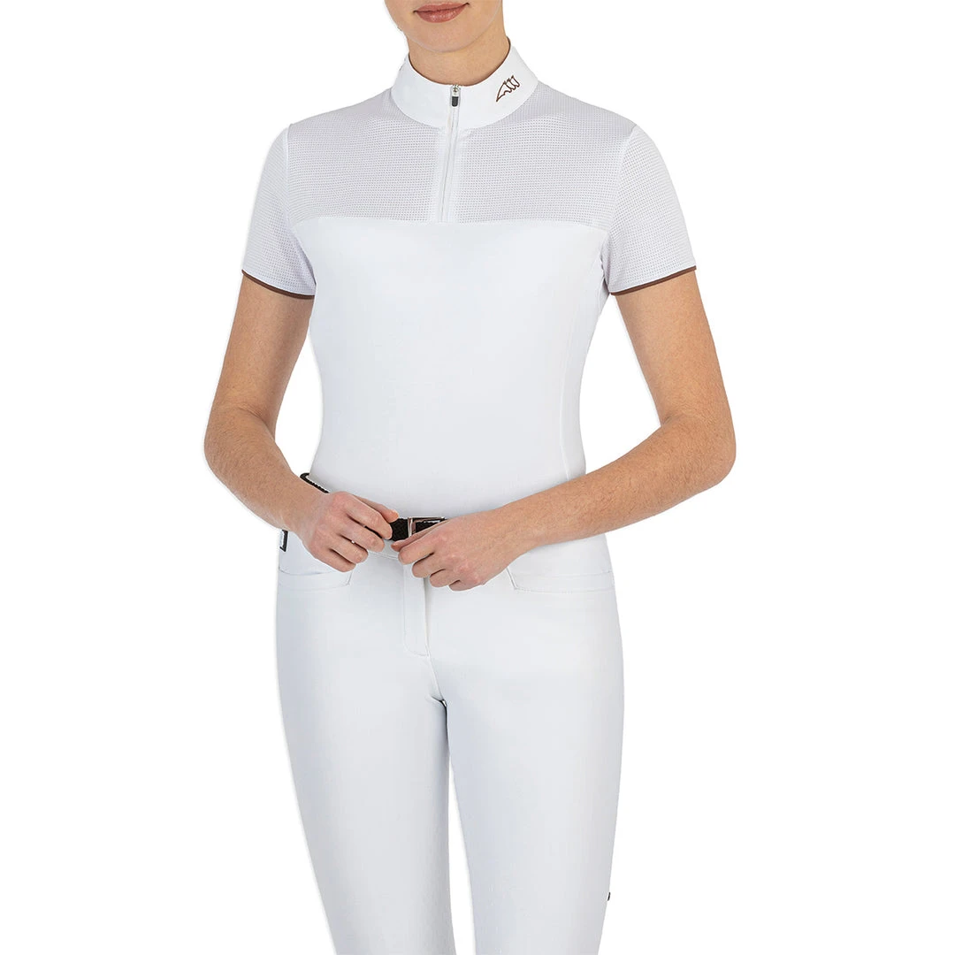 Discount 🤩 Equiline CordaC Women's Short Sleeve Show Shirt Show Shirts ✔️ 3 Equiline CordaC Women's Short Sleeve Show Shirt Show Shirts