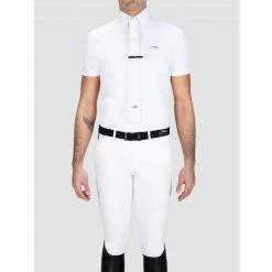 Equiline Men's Vick Short Sleeve Show Shirt