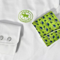 Cheapest ✨ Show Shirts Essex Classics Ladies "Turtles" Talent Yarn Wrap Collar Long Sleeve Show ❤️ Shirt ❤️ 10 Show Shirts Essex Classics Ladies