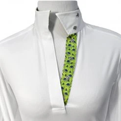Show Shirts Essex Classics Ladies "Turtles" Talent Yarn Wrap Collar Long Sleeve Show Shirt