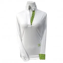 Show Shirts Essex Classics Ladies "Turtles" Talent Yarn Wrap Collar Long Sleeve Show Shirt