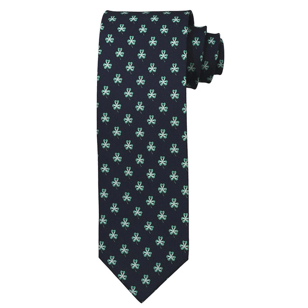 Best deal 🔔 Essex Classics Men’s “Clover” Necktie 🧨 3 Essex Classics Men’s “Clover” Necktie