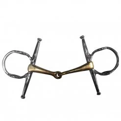French Equestrian Horse Bits Jump'in Full Cheek Gag Bit