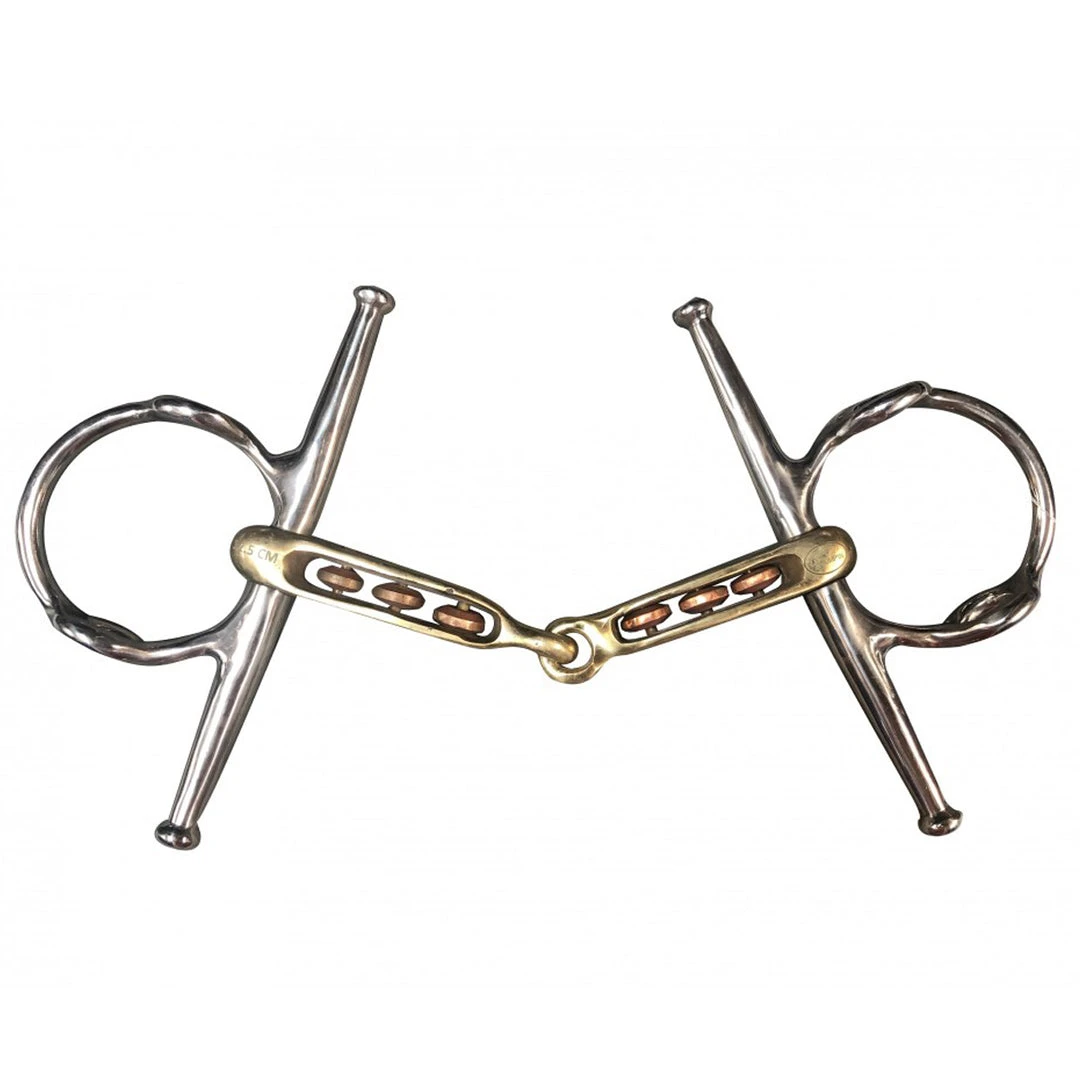 Top 10 😍 French Equestrian Jump'in Mac Genis Full Cheek Gag Bit ✔️ 3 French Equestrian Jump'in Mac Genis Full Cheek Gag Bit