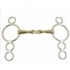 Intrepid German Silver Continental Solid French Link Gag Bit