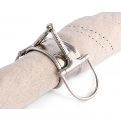 Arthur Court Bit Napkin Ring Equestrian Decor
