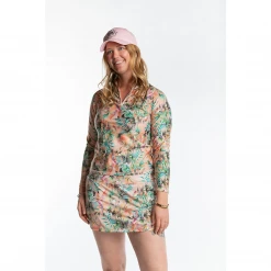 Hannah Childs Women's Naomi Long Sleeve Zip Top Shirts & Tops