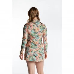 Hannah Childs Women's Naomi Long Sleeve Zip Top Shirts & Tops