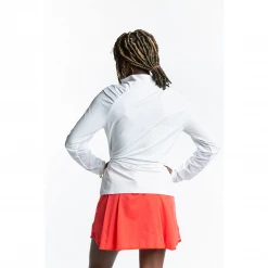 Hannah Childs Women's Naomi Long Sleeve Zip Top Shirts & Tops