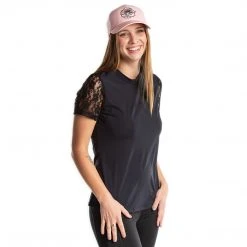 Shirts & Tops Hannah Childs Women's Shannon Short Sleeve Mesh Tee