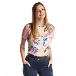 Shirts & Tops Hannah Childs Women's Shannon Short Sleeve Mesh Tee