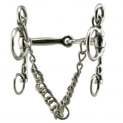 Intrepid Horse Bits Coronet Tom Thumb Jointed Mouth Pelham Bit