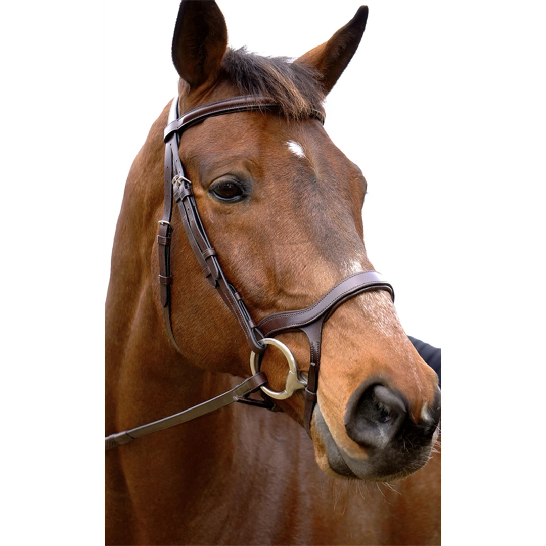 Hot Sale ✔️ Nunn Finer Innovativo Shaped Bridle English Bridles 🎁 3 Nunn Finer Innovativo Shaped Bridle English Bridles