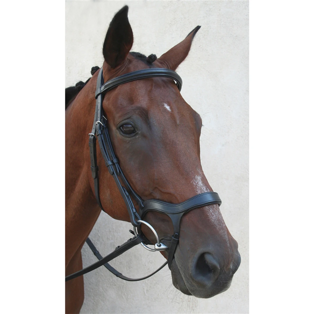 Hot Sale ✔️ Nunn Finer Innovativo Shaped Bridle English Bridles 🎁 4 Nunn Finer Innovativo Shaped Bridle English Bridles