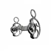French Equestrian Jump'in Flat Goyo Aga Bit Horse Bits