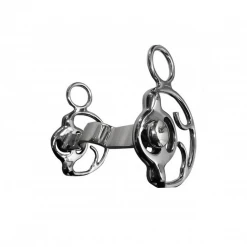 French Equestrian Jump'in Flat Goyo Aga Bit Horse Bits