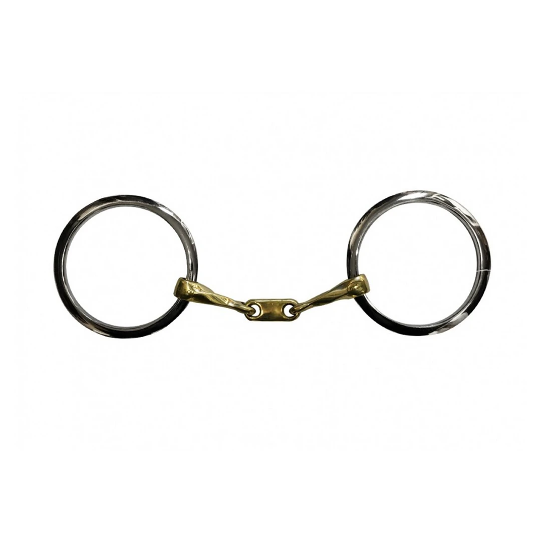 Top 10 😀 French Equestrian Jump' In Twisted Flat Link Loose Ring Bit ⌛ 3 French Equestrian Jump' In Twisted Flat Link Loose Ring Bit