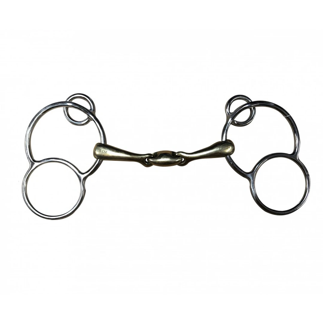 Buy 🛒 French Equestrian Jump'in French Link German 3-Ring Bit 🔥 3 French Equestrian Jump'in French Link German 3-Ring Bit