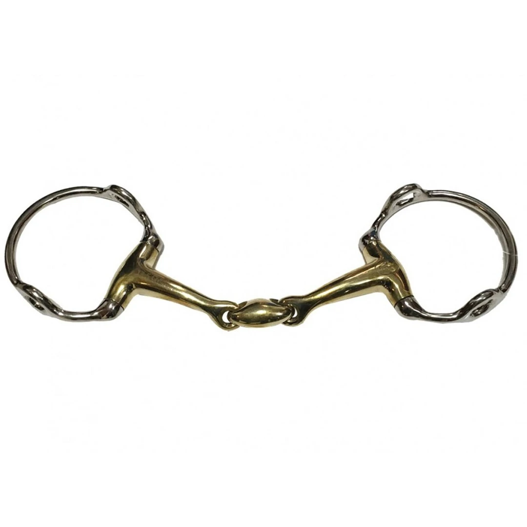 Flash Sale 🎉 French Equestrian Jump'in French Link Eggbutt Gag Bit Horse Bits 🌟 3 French Equestrian Jump'in French Link Eggbutt Gag Bit Horse Bits