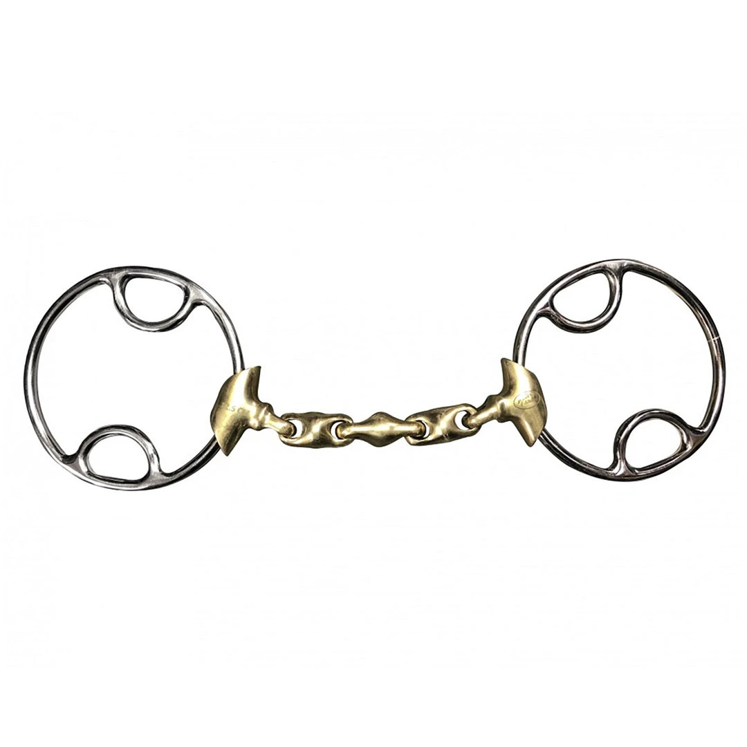 Outlet 😀 French Equestrian Jump' In Waterford Beval Bit Lrg Ring Horse Bits 😍 3 French Equestrian Jump' In Waterford Beval Bit Lrg Ring Horse Bits