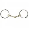 French Equestrian Jump' In Slow Twist Loose Ring Gag Bit