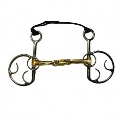 French Equestrian Jump'in French Link Goya Aga Bit Horse Bits