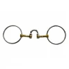 French Equestrian Jump'in High Port Loose Ring Bit Horse Bits