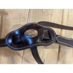 French Equestrian Jump'in Soft Bib Running Martingale Martingales, Breastplates, Attachments