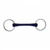 French Equestrian Jump'in Flexible Rubber Loose Ring Bit