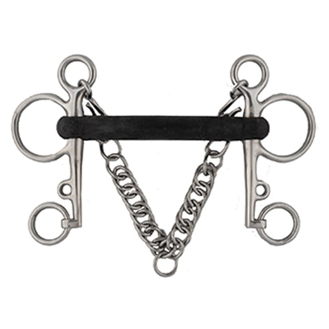 Cheapest ✔️ Jacks Mfg Stainless Steel Soft Rubber Pelham Bit Horse Bits 👏 3 Jacks Mfg Stainless Steel Soft Rubber Pelham Bit Horse Bits