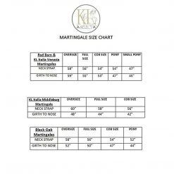 Black Oak By KL Select Round Raised Standing Martingale Martingales, Breastplates, Attachments