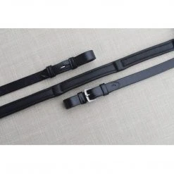 Red Barn By KL Select Calf Lined Dressage Reins