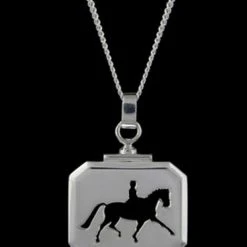 Designs By Loriece Loriece Equestrian Dressage Extended Trot Necklace