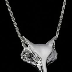 Designs By Loriece Loriece Equestrian Fox Mask Slider Necklace