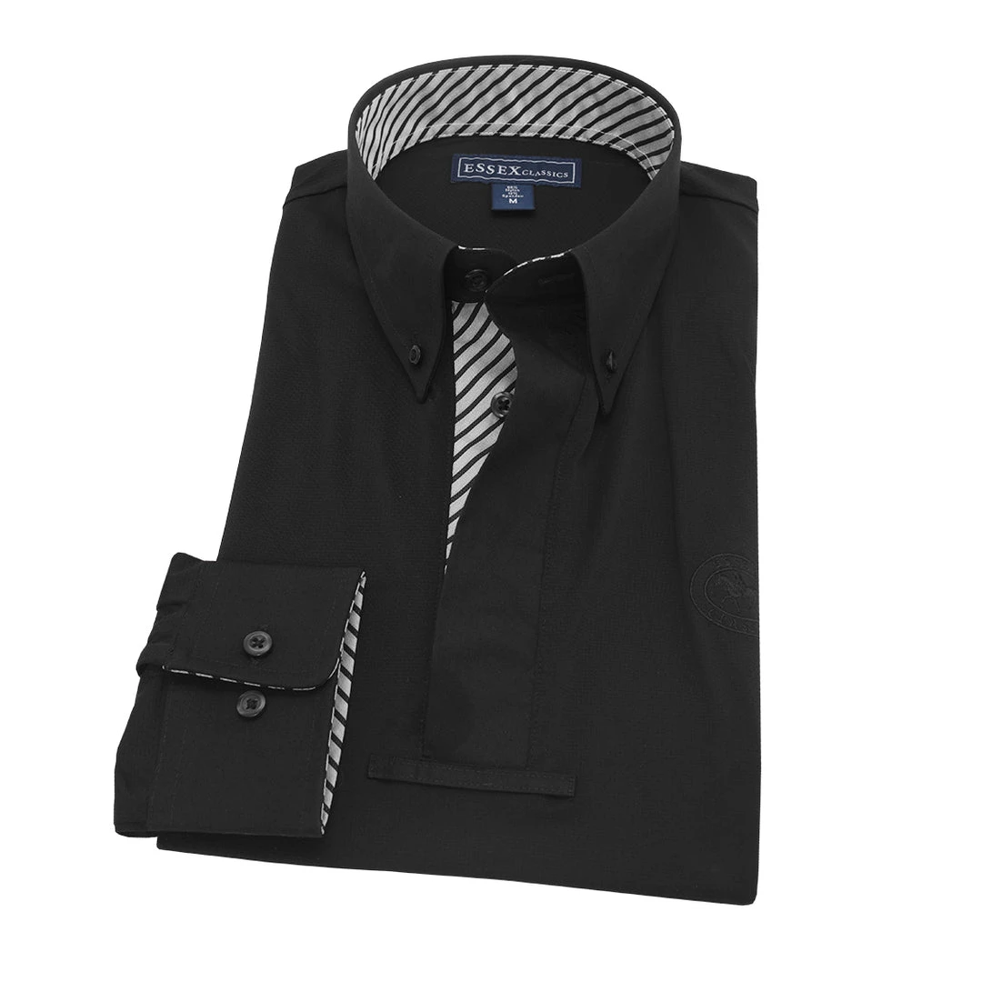 Cheap ❤️ Essex Classics Pencil Stripe Men’s “Dusk” Black Jumper Performance Show 🥰 Shirt Show Shirts ⭐ 3 Essex Classics Pencil Stripe Men’s “Dusk” Black Jumper Performance Show Shirt Show Shirts