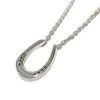Michel McNabb Large Horseshoe Pendant Jewelry
