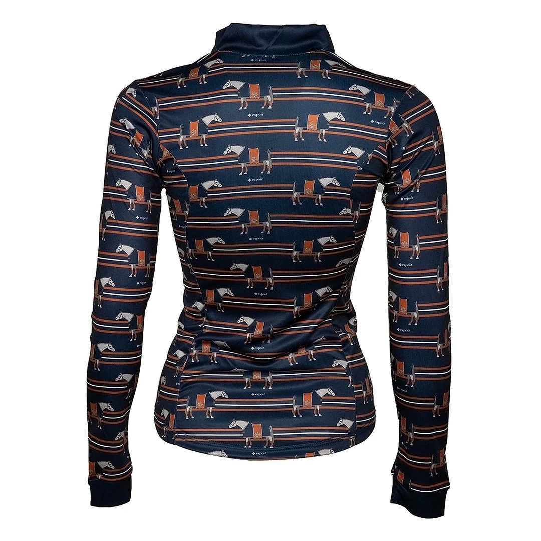 Budget ❤️ Somerset Equestrian Trading Espoir Ladies Lumiere Quarter Zip Sun Shirts 🧨 9 Somerset Equestrian Trading Espoir Ladies Lumiere Quarter Zip Sun Shirts