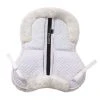 English Riding Supply Ovation Europa Sheepskin 4-Shim Half Pad