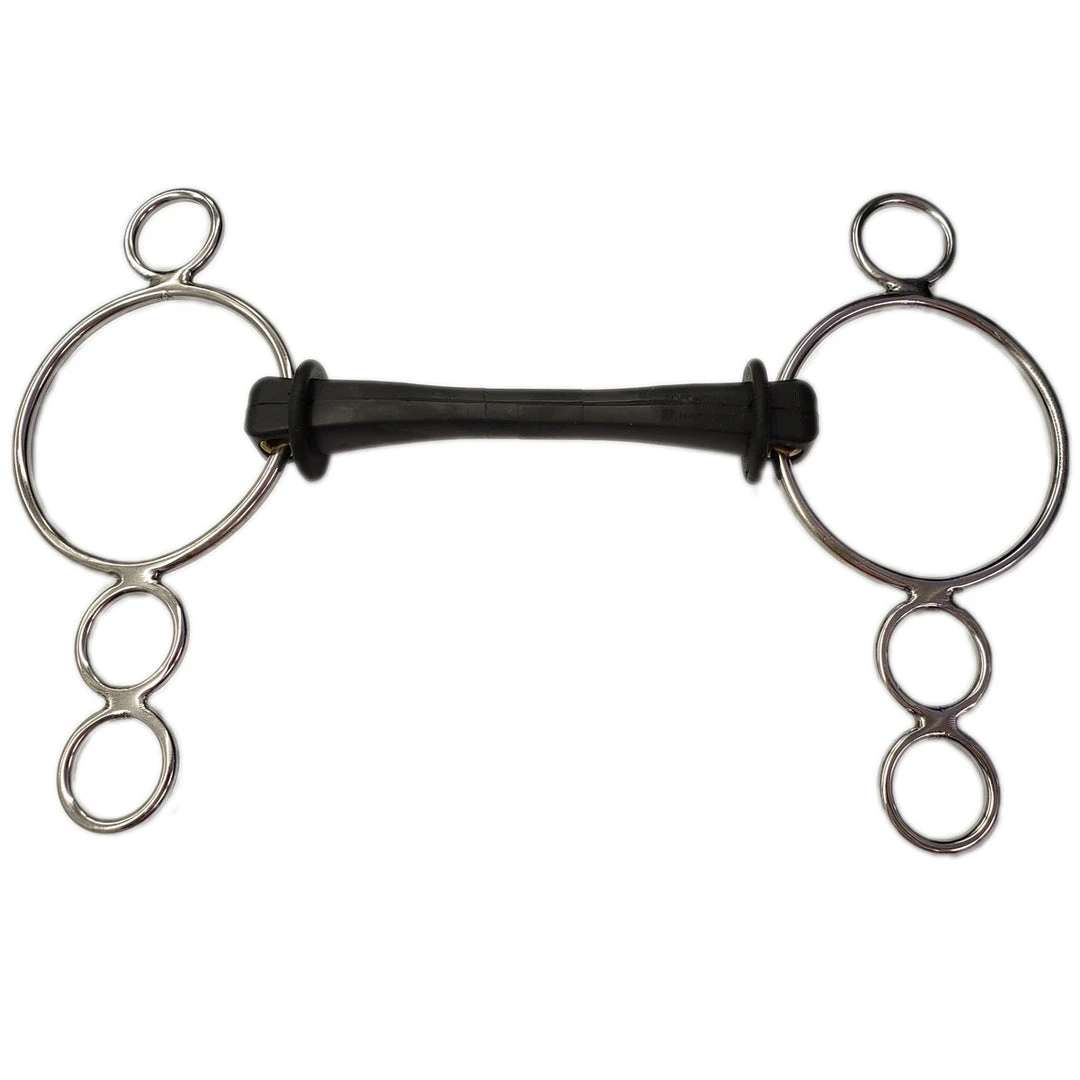 Buy ❤️ M.G.S. Poponcini Harmony 4-Ring Bit Horse Bits ⭐ 3 M.G.S. Poponcini Harmony 4-Ring Bit Horse Bits