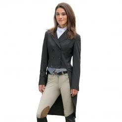 R.J. Classics Equestrian Apparel R.J. Classics Ladies Black Soft Shell Shadbelly Classic-Sale