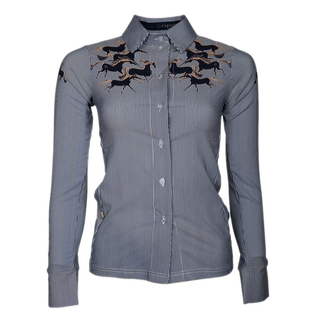 Budget ✨ Somerset Equestrian Trading Espoir Ladies Button Shirts ❤️ 7 Somerset Equestrian Trading Espoir Ladies Button Shirts