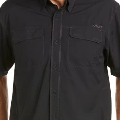 Brand new 🤩 Casual Wear Ariat Men's Ventrek Outbound Short Sleeve Shirt 🔔 7 Casual Wear Ariat Men's Ventrek Outbound Short Sleeve Shirt