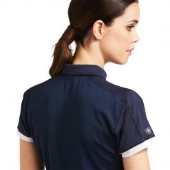 Hot Sale 🥰 Shirts & Tops Ariat Women's Bandera 1/4 Zip Short Sleeve Polo 🔔 Shirt ⭐ 23 Shirts & Tops Ariat Women's Bandera 1/4 Zip Short Sleeve Polo Shirt
