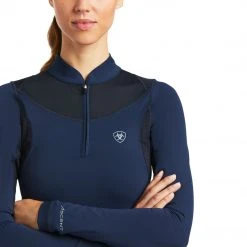 Discount 🎁 Ariat Women's Ascent 1/4 Zip Long Sleeve Baselayer 🎉 12 Ariat Women's Ascent 1/4 Zip Long Sleeve Baselayer