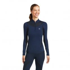 Discount 🎁 Ariat Women's Ascent 1/4 Zip Long Sleeve Baselayer 🎉 11 Ariat Women's Ascent 1/4 Zip Long Sleeve Baselayer