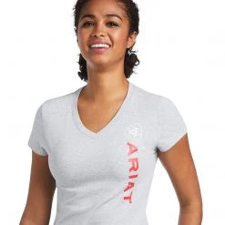 Ariat Women's Vertical Logo Short Sleeve T-Shirt